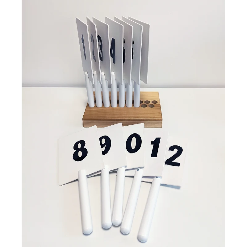 Serie palette per sostituzione giocatori Art. V 724