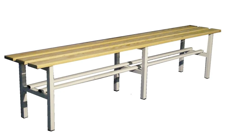 Panchina 1m Seduta Semplice Doghe Legno