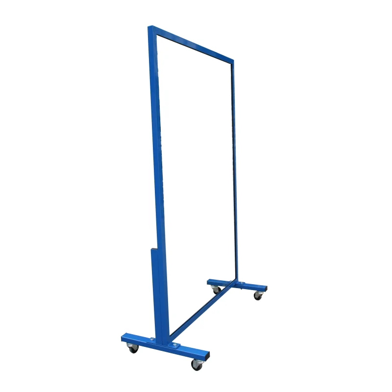 Specchio (con ruote) Antinfortunistico per Palestra Tipo Liscio Carrello Struttura Acciaio Art. G 400 PER ACQUISTO CONTATTARCI VIA E-MAIL