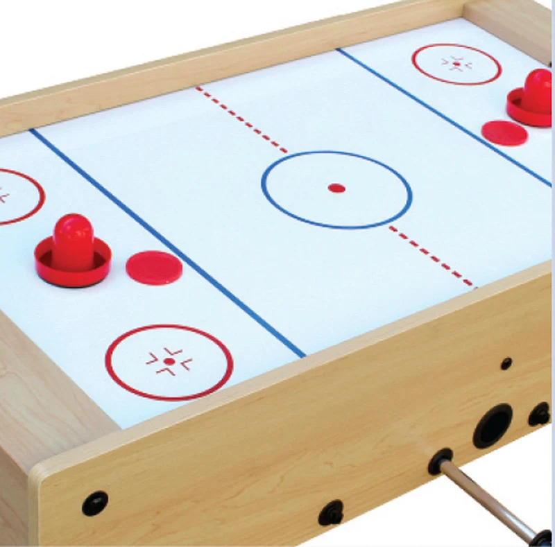 Tavolo Multigioco 2 in uno da tavolo - versione calciobalilla aste rientranti Cod. FM2IN1R