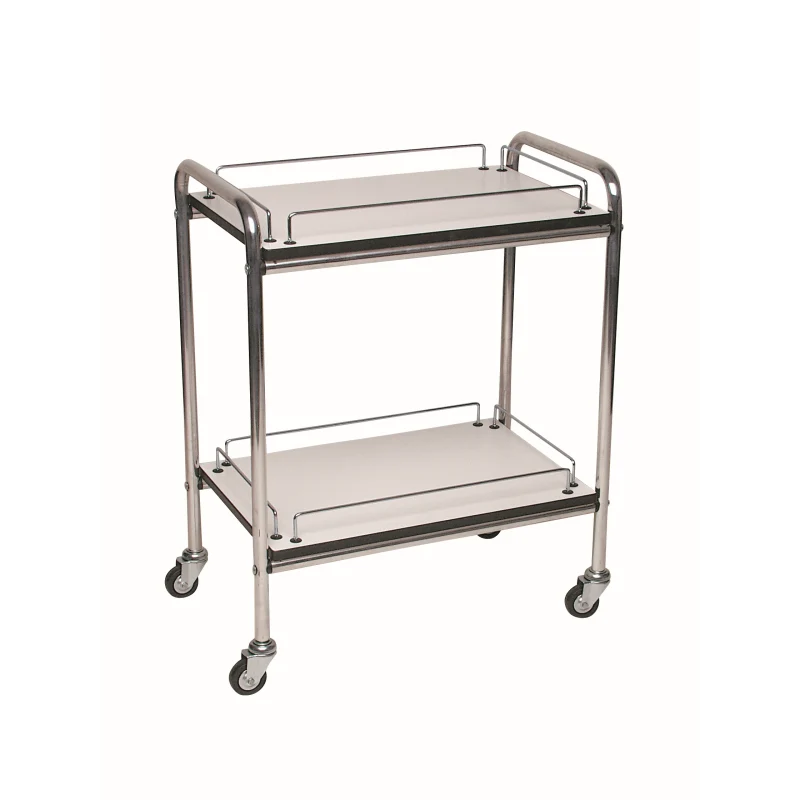 Carrello porta ferri in acciaio con ruote Art. S 812