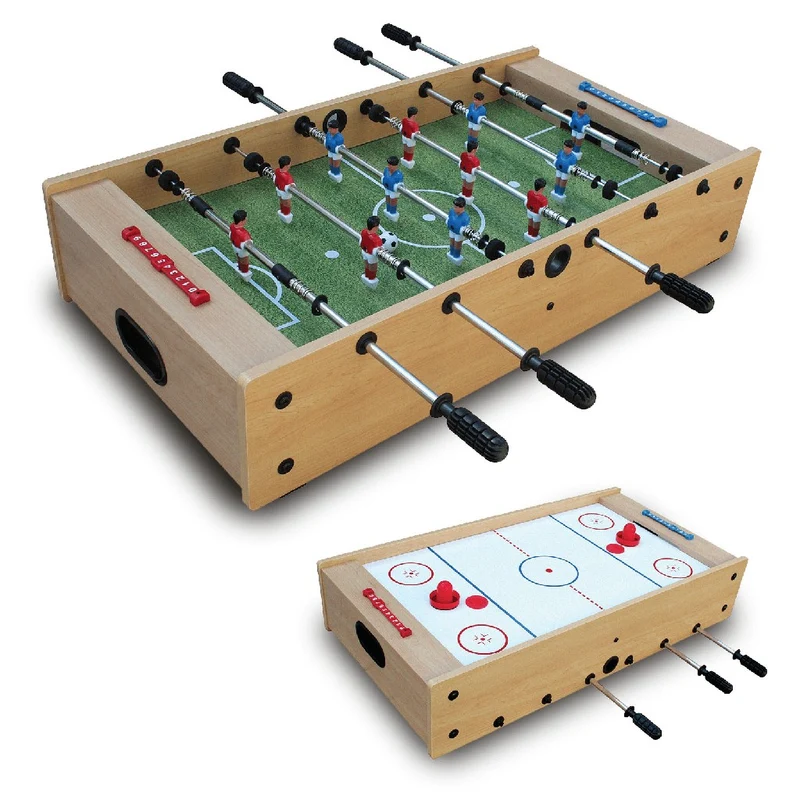 Calcio Balilla Garlando F Mini 2in1 Ciliegio Da Tavolo Aste Rientranti F-MINI 2 IN 1