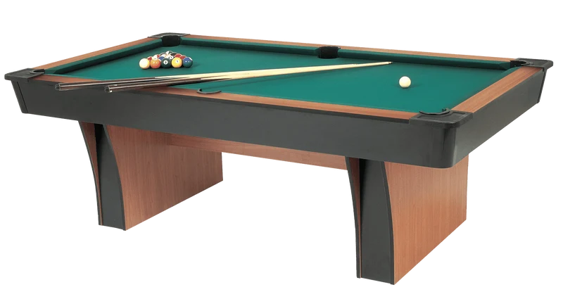 Biliardo Alexandra 6 Garlando Piano di gioco in MDF 180x90 B-12