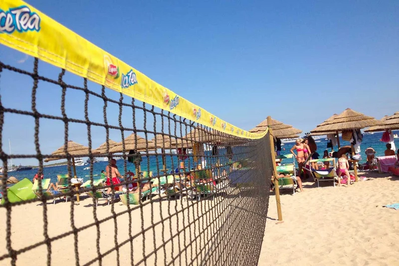 Rete Regolamentare da Beach Tennis Art. P211 maglia QUADRA 45x3mm